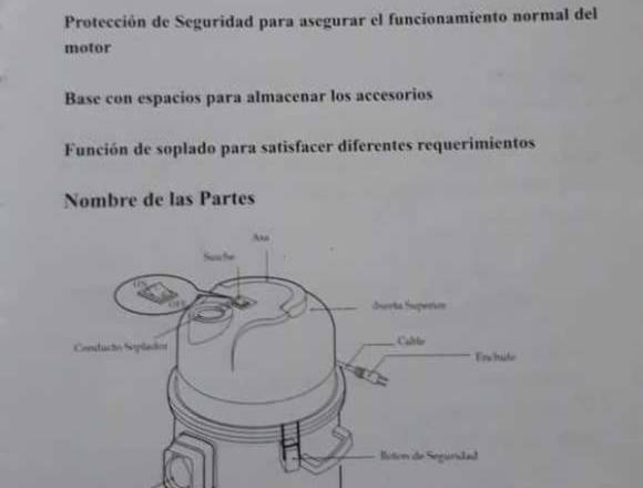 VENTA DE ASPIRADORA MARCA SUNCO