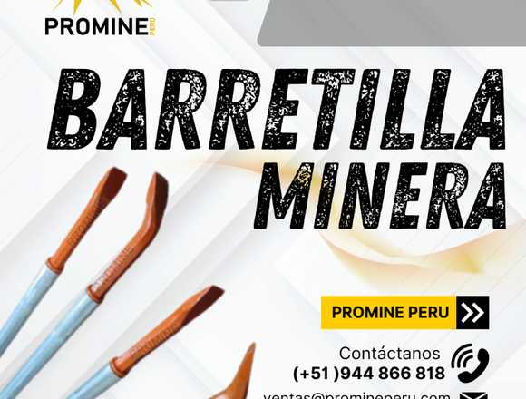 BARRETILLA LIGERA DE ALUMINIO– PROMINE |NACIONAL