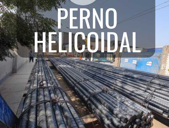 PERNO HELICOIDAL - PERNO ANCLADO - PROMINE PERU 