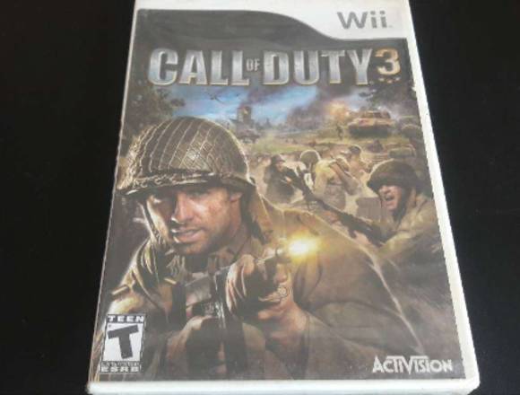 JUEGO CALL OF DUTY 3 WII ORIGINAL Nintendo   