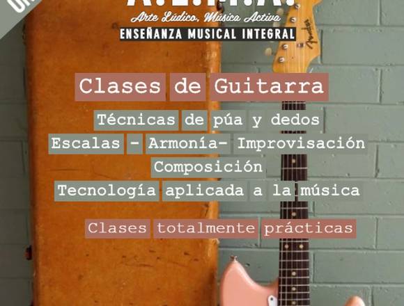 Clases de Guitarra en Caballito y Online