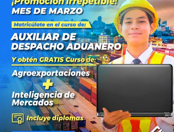 CURSO DE AUXILIAR DE DESPACHO ADUANERO