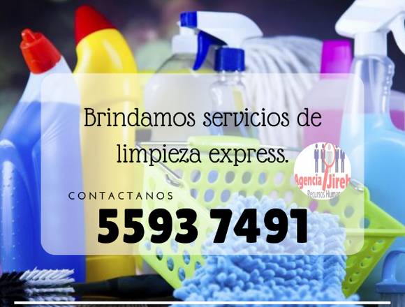 Expertos en limpieza express!!