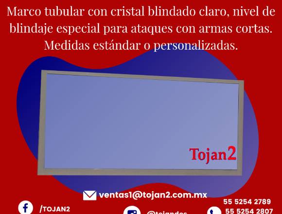 Ventana blindada nivel iii