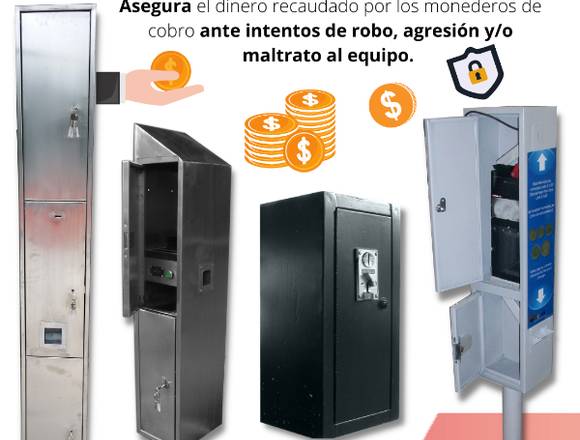 GABINETE PARA MONEDEROS DE COBRO