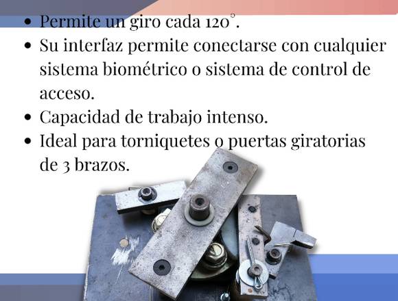 MECANISMOS PARA PUERTAS GIRATORIAS Y TORNIQUETES