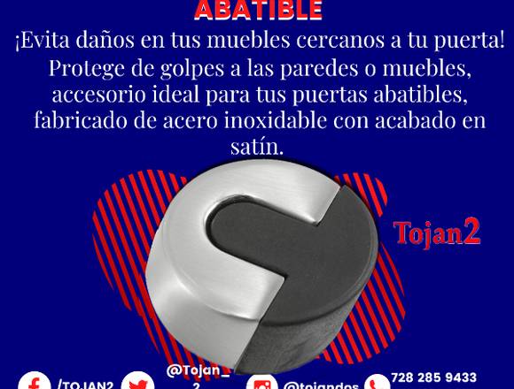 ACCESORIO TOPE PARA PUERTA ABATIBLE