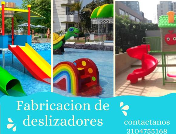 Fabricación de deslizadores en fibra de vidrio. 