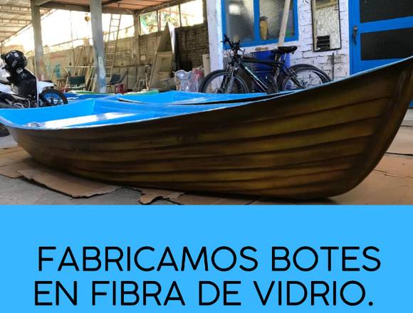 Botes en fibra de vidrio. ¡aprovecha! 