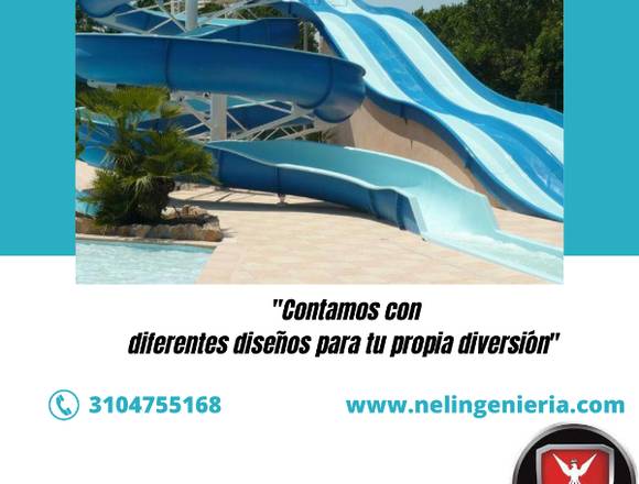 Aprovecha exclusivas piscinas y toboganes. 