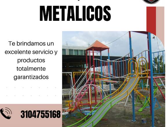 Adquiere un espectacular parque metálico. 