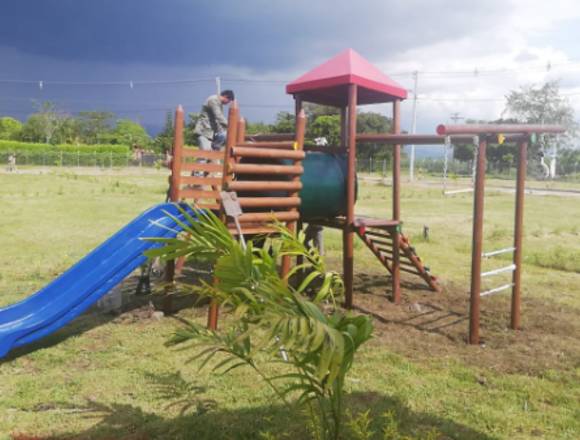 Fabricamos parques de madera 