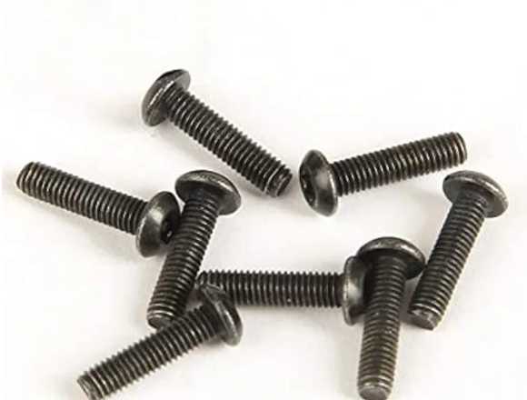 Juego Tornillos torx negros 