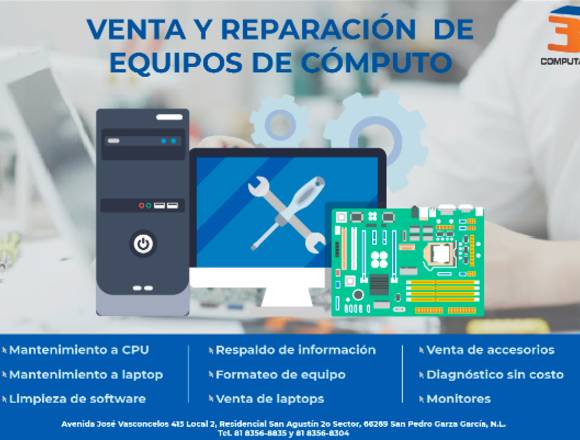 REPARACION Y VENTA DE EQUIPOS DE COMPUTO