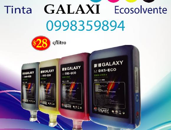 tinta galay ecosolvente