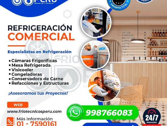 OPERATIVO! SERVICIO TÉCNICO DE MESAS REFRIGERADAS