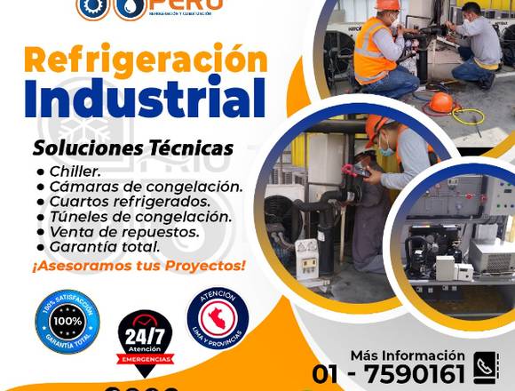 SOPORTE!→EXPERTOS EN REFRIGERACIÓN INDUSTRIAL