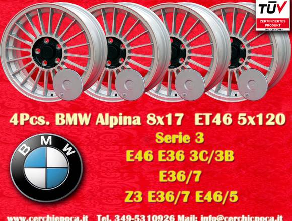 1 Satz. 4 Stk. 8x17 ET46 BMW Z3 E36 E46