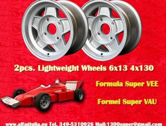 Felgen Formula Super Vee 6x13 4x130 Volkswagen FSV