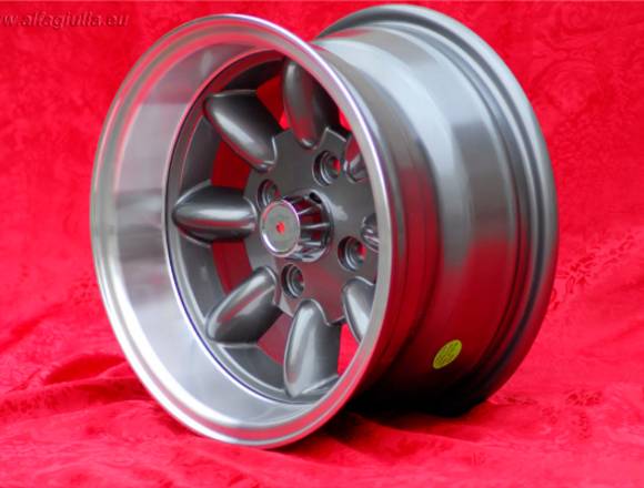 4 Ford Talbot Lotus Minilite Anthrazit 7x13 4x108 