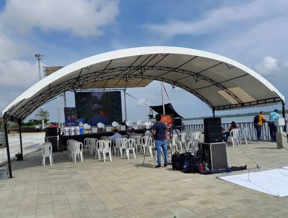 Alquiler carpas hangar en Barranquilla