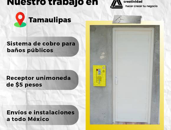 SISTEMA DE COBRO BAÑOS EN MÉXICO