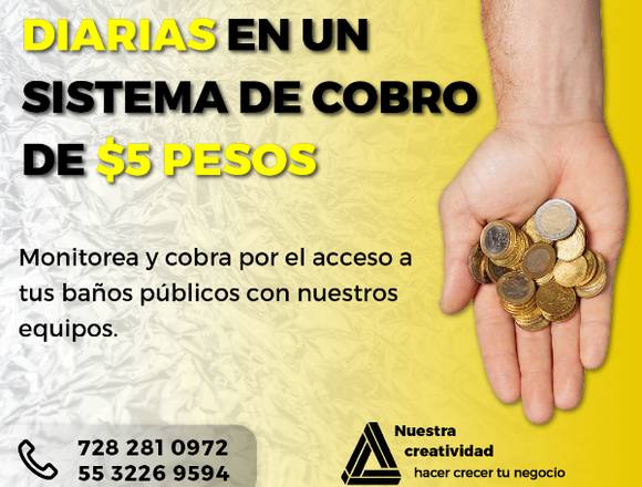 LAS GANANCIAS DIARIAS DE UN SISTEMA DE COBRO $5 