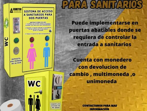 SISTEMA DE COBRO PARA SANITARIO