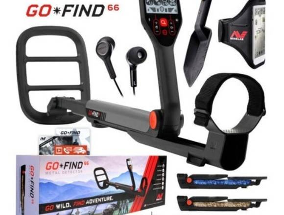 GO FIND 66 MINELAB DETECTOR DE METALES BLUETOOTH