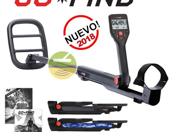 MINELAB GO FIND 44 DETECTOR DE METALES RETRACTIL