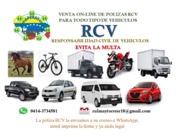 Adquiere tu RCV  online