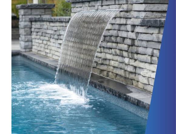 VELOS DE AGUA,CASCADAS PARA PISCINA , PILETAS