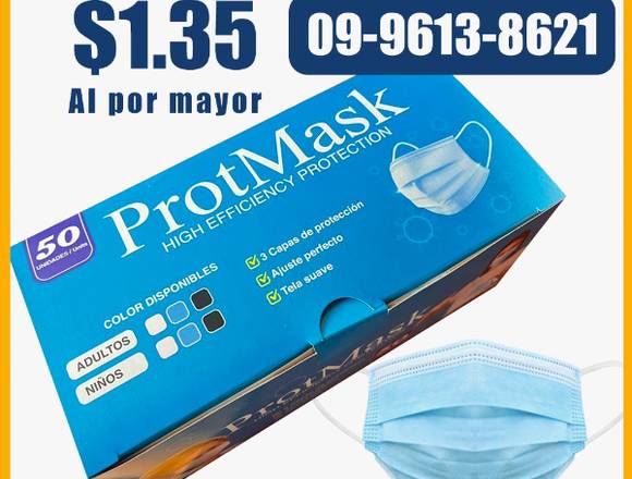 Venta de mascarillas baratas al por mayor