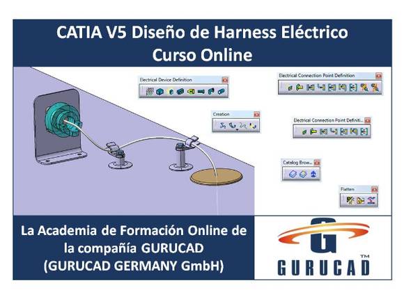 CATIA V5 Diseño de Harness Eléctrico Curso Online