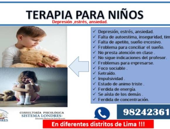 TERAPIA PARA NIÑOS . 