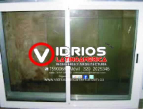 ventanas en aluminio color natural 