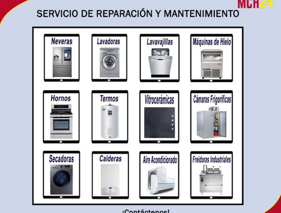 asistencia técnica garantizada de eletrodomésticos