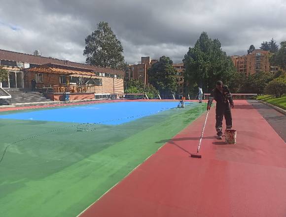 REPARACION DE CANCHAS DEPORTIVAS 