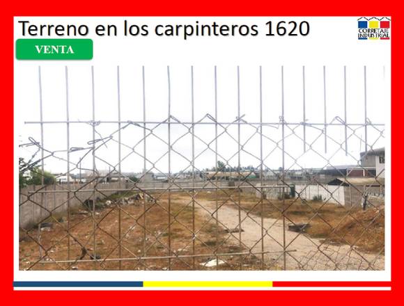 Terreno en venta en los carpinteros 1620