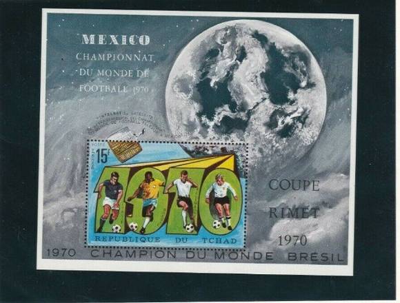 TIMBRE POSTAL PELE Y MEXICO 70