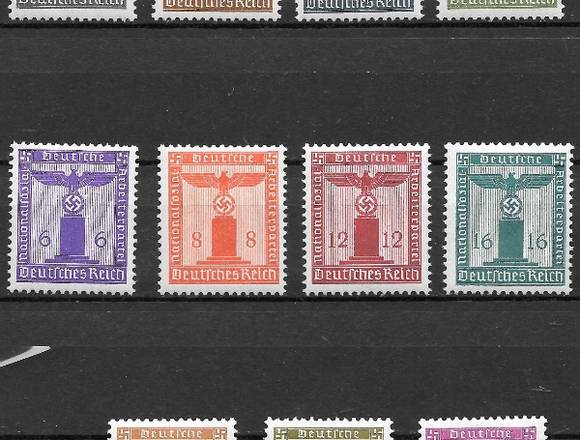 TIMBRES SUASTICA ALEMANIA