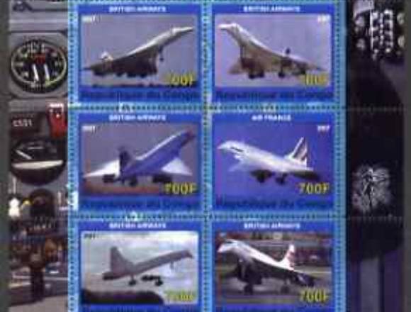 TIMBRES POSTALES CONCORD