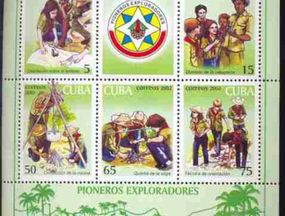 TIMBRES POSTALES SCOUTS