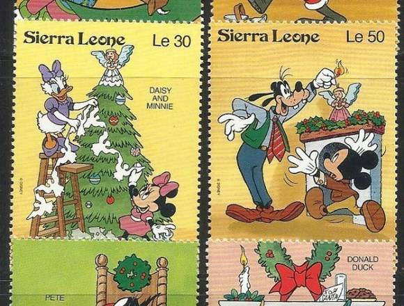 TIMBRES POSTALES MICKEY MOUSE