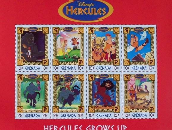 TIMBRES POSTALES HERCULES