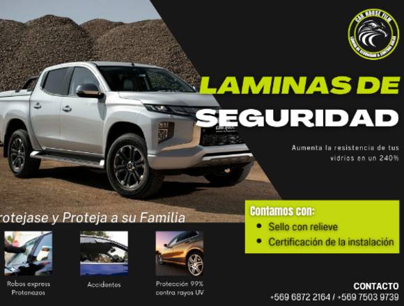 Láminas de Seguridad (4 micras)