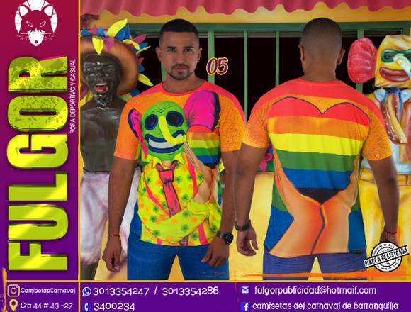 camisetas de carnaval