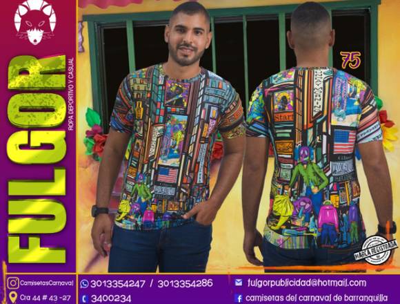 camisetas de carnaval