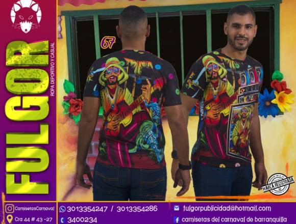 camisetas de carnaval