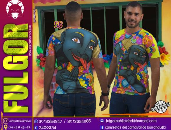 camisetas de carnaval